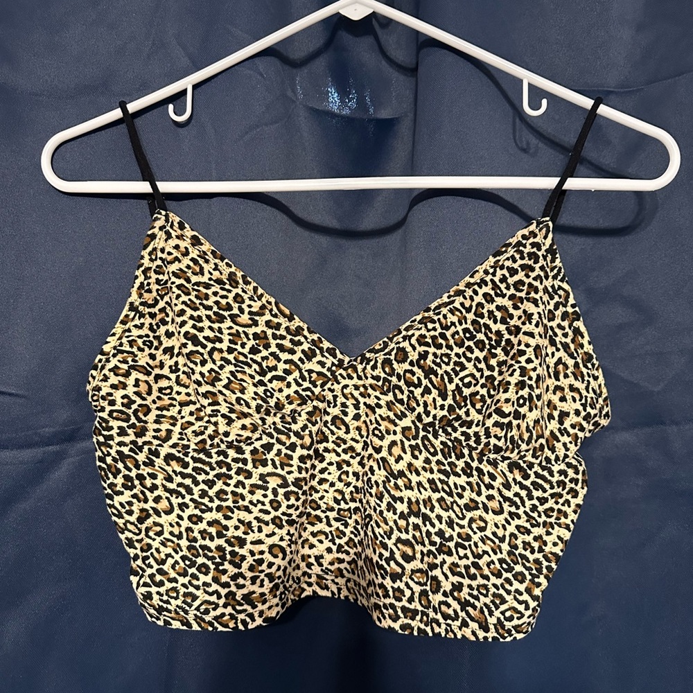 Shein leopard print tank top